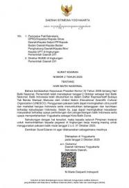 SE GUBERNUR DIY HARI BATIK NASIONAL